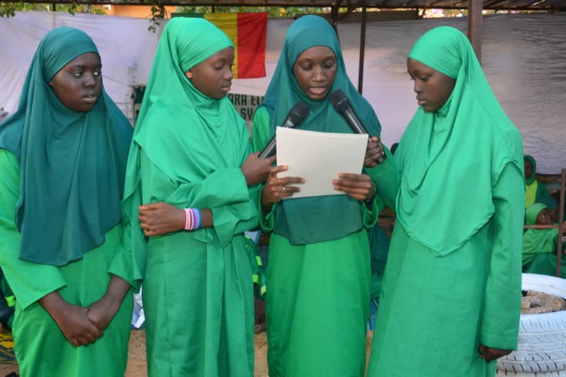 Recueillement au Daara