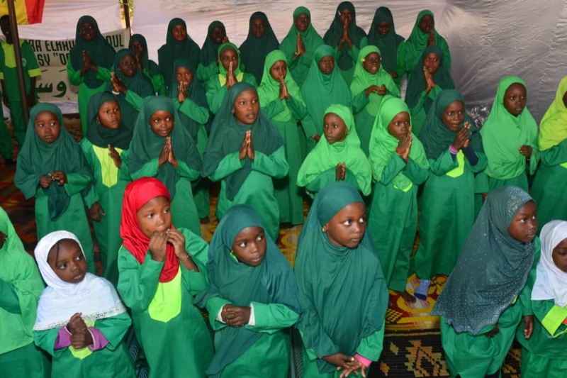 Recueillement au Daara